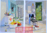 成都画室_成都美术培训_场景色彩12